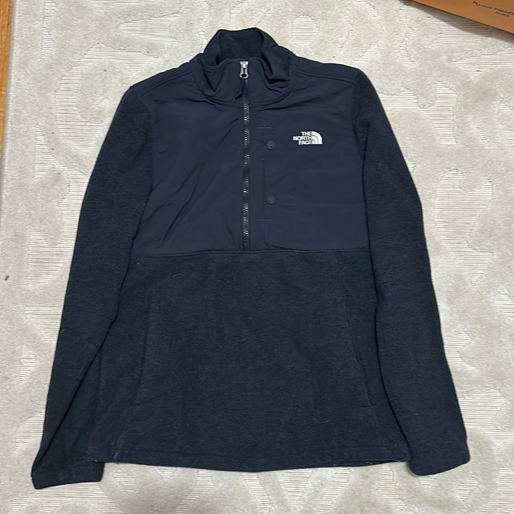 Navy Northface Fleece Women M